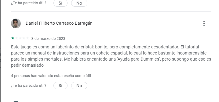 reseñas graciosas google play