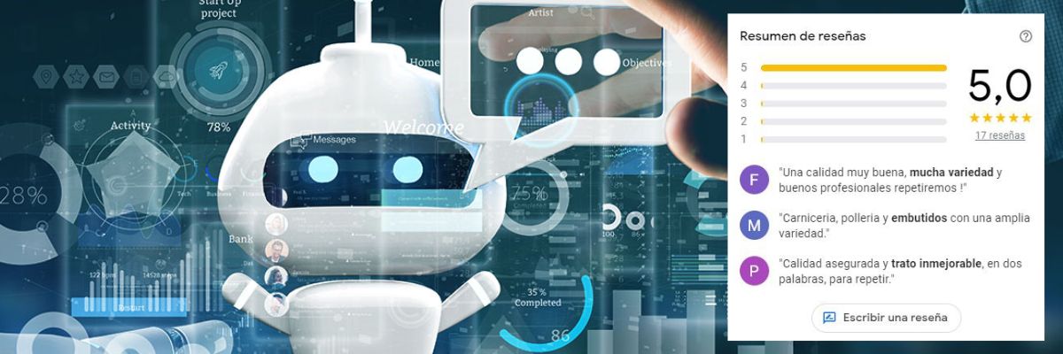 bots de reseñas google