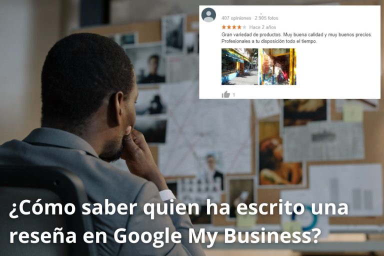 como saber quien ha escrito una reseña en Google My Business